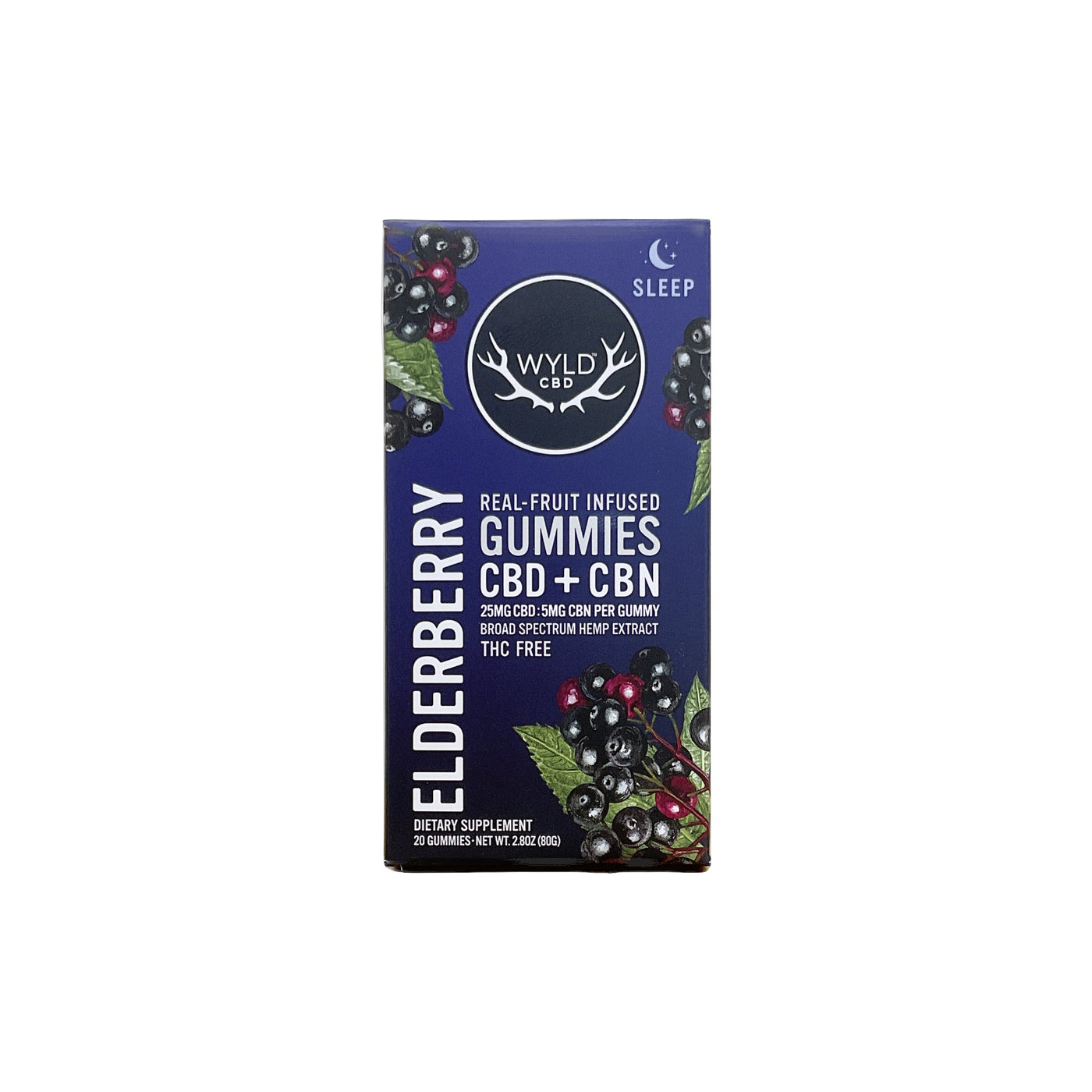 Elderberry CBD+ CBN Gummies